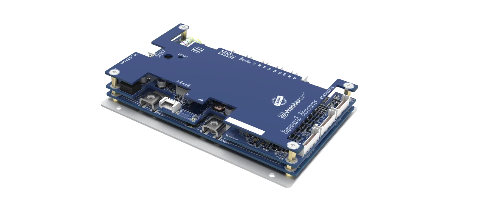 WBMS-SW-24S-60A/80A BMS render, view 1 of 8