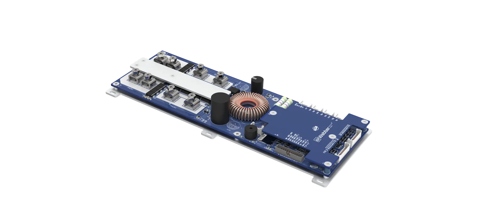 WBMS-SWLT-ESS-16S-100A/150A BMS render, view 1 of 8