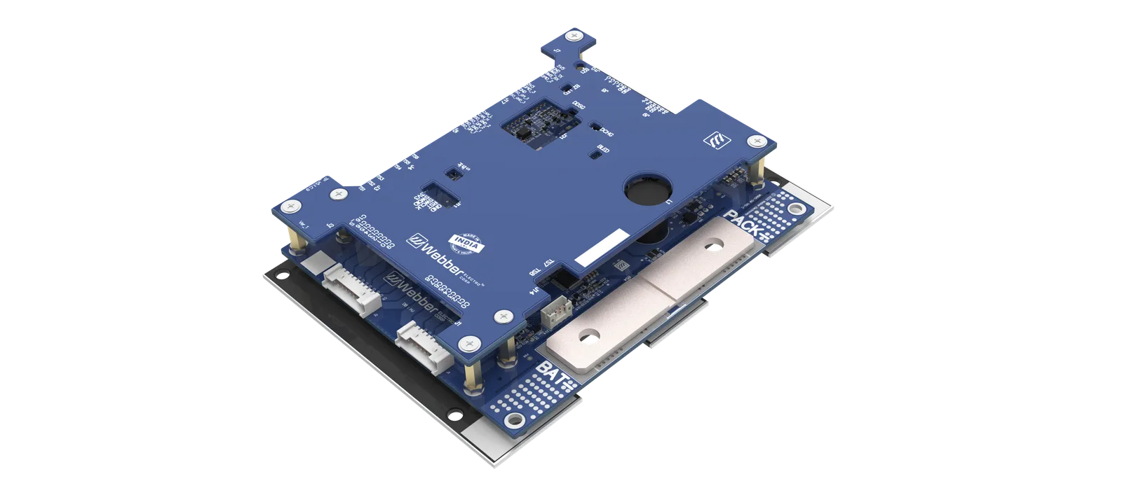 WBMS-SW-16S-Contactor BMS render, view 1 of 8