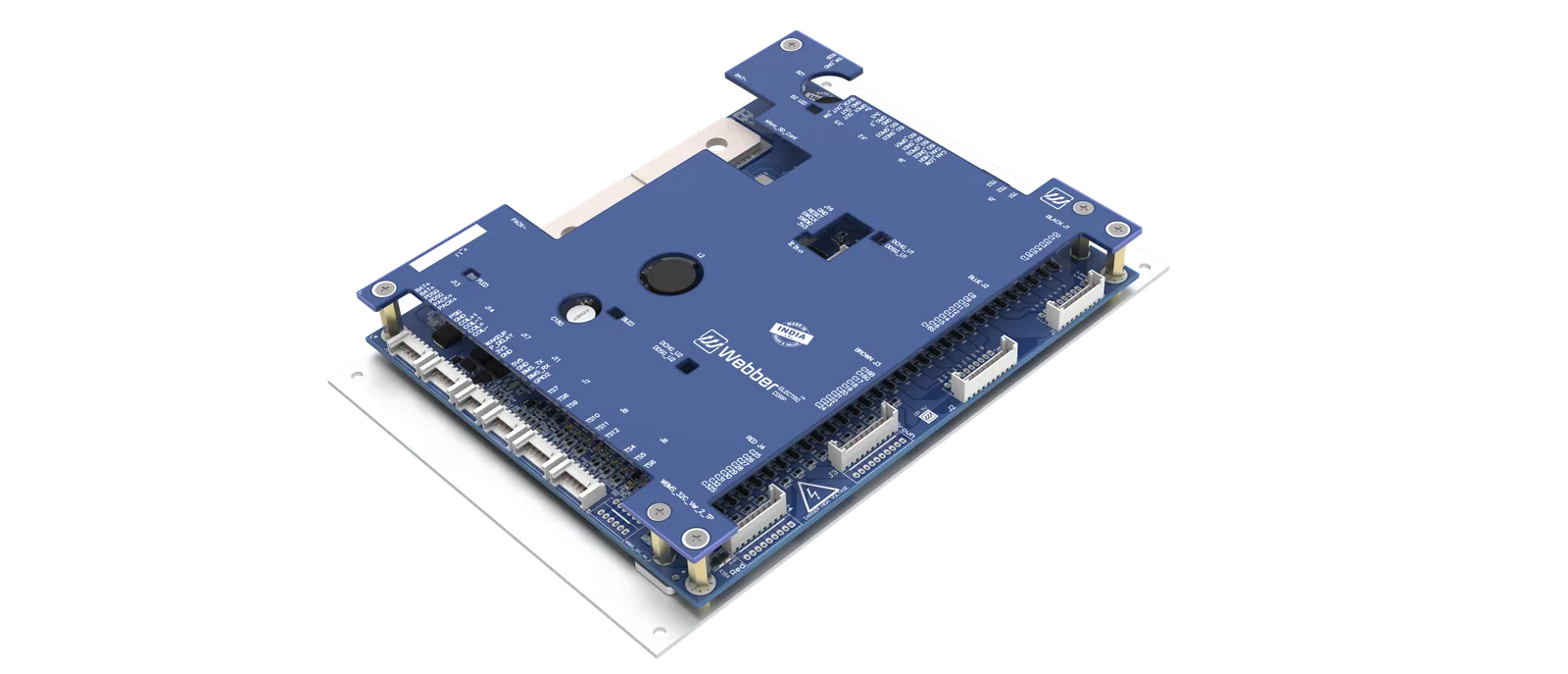 WBMS-SW-32S-Contactor BMS render, view 1 of 8