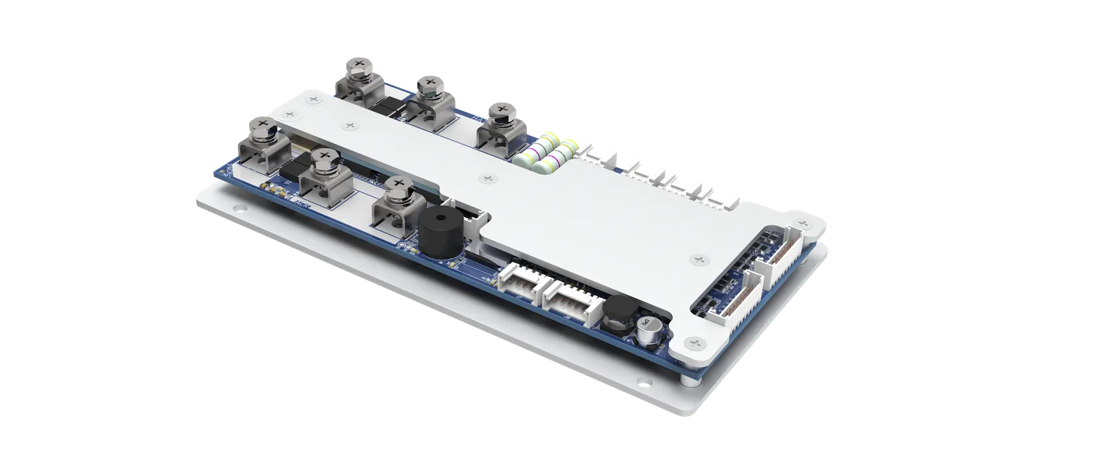 WBMS-SWLT-16S-V1.5-80A/125A BMS render, view 1 of 4